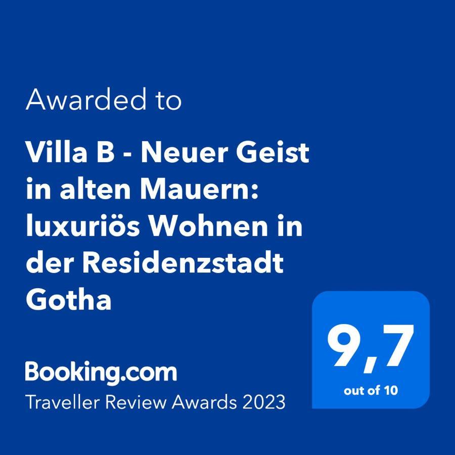 Villa B - Neuer Geist In Alten Mauern: Luxurioes Wohnen In Der Residenzstadt Gotha Exterior foto